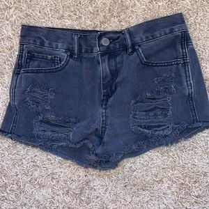 Size 25 Bullhead Black High-Rise Short